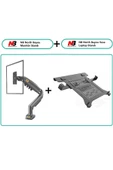 Daytona Nb Bayou F80- L Amortisörlü 10"-17" Uyumlu Laptop Standı - 3