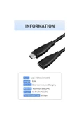 Daytona Fc-k09 Type-c Usb-c Male To Type-c Female Çevirici- 1 Mt - 3