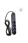 Daytona Gbx MG-101 10A 2500W Akıllı Akım Dengeleme 3xusb Termal Akım Korumalı Priz - 2