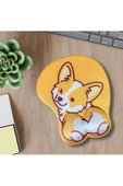 Daytona Desenli Ergonomik Desenli Mouse Pad Turuncu - Tilki - 3