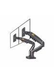 North Bayou Nb F160 17-27 " Çift Kol Amortisörlü Vesa Monitör Standı - 1
