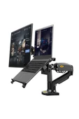 North Bayou Nb F160l Ayarlanabilir Amortisörlü Laptop Standı Ve Ergonomik Monitör Standı - Tutucu 17 Siyah - 3