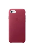 Daytona Apple Iphone 7/8 Telefon Uyumlu Ultra Slim Mikrofiber Deri Kılıf - Fuşya - 1