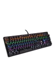 Daytona Hp Gk100f Mekanik Gaming Klavye, Kablolu Klavye Modern Tasarım Türkçe Q Klavye Rgb Işıklı - 1