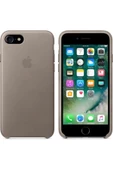 Daytona Apple Iphone 7/8 Telefon Uyumlu Ultra Slim Mikrofiber Deri Kılıf - Vizon - 2