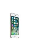 Daytona Apple 7/8 Uyumlu Silikon Ultra Slim Mikrofiber Astarlı Telefon Kılıfı-pebble/koyu Gri - 4