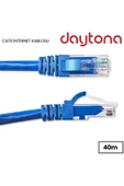 Daytona Cat6 Gigabit Internet Ethernet 10gbps Rj45 Lan Kablosu (40 METRE) A4219 - 1