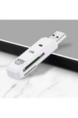 Daytona No143 Usb To Sd/micro Sd Kart Okuyucu Çevirici Adaptör Beyaz No143 (2 ADET) - 2