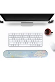 Daytona Desenli Ergonomik Desenli Mouse Pad Ve Bilek Desteği Set - Mavi-cinnamaroll - 3