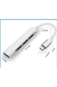 Daytona 809-cc Type-c Hub Usb 3.0 Usb Hub Splitter 5 Gbps 4 Port Usb3.0 Çevirici - 3