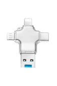Daytona Hc05 Ios Apple Android Type-c Lightning Usb-a Microsd Tf Kart Okuyucu thumbnail 3