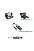 Daytona Fc-13 Usb Uyumlu  3.0 1000mbps Yüksek Hızlı Gigabit Ethernet Lan Ağ Adaptör Rj45 Çevirici - 4