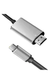 Daytona Ch-01 Type-C To 4K Ultra Full Hd Hdmı Usb-C Tak Çalıştır Görüntü Aktarım Kablosu-2M - 6