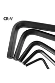 Daytona Ck96 9 Parça Krom Kaplama - Cr-v - Kısa (120MM) Alyan Anahtar Takımı - 5