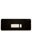Daytona Speed Mouse Pad Gaming Masaüstü Office Oyun Mousepad 40cm X 105cm - Siyah - 2