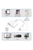 Daytona L8-hl Apple Iphone Ipad Lightning To 4k 1080p Hd Hdmı Lightning Okuyucu Çevirici - 4