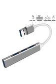 Daytona 809-aa Macbook Uyumlu Usb To 4XUsb 3.0 Splitter 5 Gbps Çevirici Hub Adaptör - 3