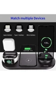 Daytona Bw06-s Wireless Iwatch Airpods Iphone Samsung Kablosuz Hızlı Şarj Standı &18w Adaptör - 4