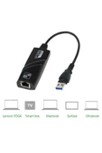 Daytona Fc-13 Usb Uyumlu  3.0 1000mbps Yüksek Hızlı Gigabit Ethernet Lan Ağ Adaptör Rj45 Çevirici - 2