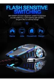 Daytona T60 2400 Dpı Rgb Işıklı Usb Profesyonel Kablolu Optik Oyuncu Mouse - 7