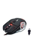 Daytona T60 2400 Dpı Rgb Işıklı Usb Profesyonel Kablolu Optik Oyuncu Mouse - 1