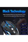 Daytona T60 2400 Dpı Rgb Işıklı Usb Profesyonel Kablolu Optik Oyuncu Mouse - 8