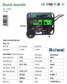Rolwal 12 Kva Benzinli Jeneratör - 2