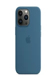 NOİR İphone 13 Pro Silicone Case With Magsafe - Blue Jay - 1