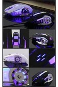 Daytona T60 2400 Dpı Rgb Işıklı Usb Profesyonel Kablolu Optik Oyuncu Mouse - 3