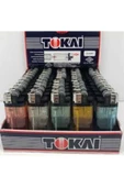 TOKAİ Doldurulabilir Taşlı Çakmak Orjinal 50''Li - 2