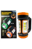 TAREZ Fx-520 Solar Güneş Enerjili El Feneri Kamp Lambası, 1 Km Uzun Menzilli 5W + 15W, Powerbank Özellikli - 2