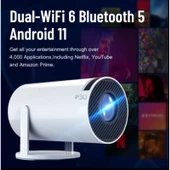 Yoosee Mini Projeksiyon Android 11 Dual-WiFi 4K  FHD LED - 3
