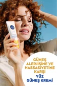 NIVEA NIVEA SUN Hassas Yüz Güneş Kremi 50ml, Hassas ve Alerjik Ciltler, SPF50 Yüksek Koruma, UVA UVB Koruması - 2