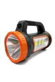 TAREZ Fx-520 Solar Güneş Enerjili El Feneri Kamp Lambası, 1 Km Uzun Menzilli 5W + 15W, Powerbank Özellikli - 1