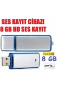 Sese Duyarlı Ses Kayıt Cihazı Kingboss 8 Gb Hafızalı Usb Flash Bellek - 4