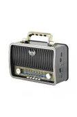 Md-1909bt Bluetootlu Nostaljik Radyo Ahşap Büyük Boy - 1