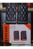 Kablolu 1+1 Bilgisayar Hoparlörü Laptop Pc Uyumlu Speaker Usb 2.0 3w X 2 - 4
