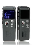 Hs-27 Profesyonel Dijital Voice Recorder Ses Kayıt Cihazı 8 Gb Hafıza Mp3 Çalar - 1