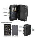Fotokapan Kamera 16mp Full Hd 1080p Gece Görüşlü 2 Inç Lcd Ekran Su Geçirmez - 5