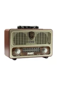 M 111bt Nostaljik Ahşap Retro Fm Radyo Usb Sd Bluetooth - 1