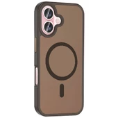 iPhone 16 Plus Kılıf Kablosuz Şarj Özellikli Mat Arka Yüzey Sio Kapak - 9