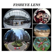Balık Gözü Lens Fisheye Wide Makro Geniş Açılı Yakın Açılı Telefon Lensi Her Telefona Uyumlu - 2