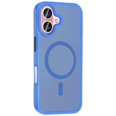 iPhone 16 Plus Kılıf Kablosuz Şarj Özellikli Mat Arka Yüzey Sio Kapak - 4