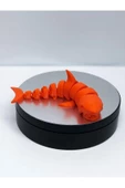 3d Hareketli Köpek Balığı Figürlü Oyuncak - Turuncu thumbnail 5