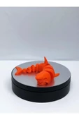 3d Hareketli Köpek Balığı Figürlü Oyuncak - Turuncu thumbnail 4