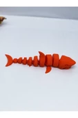 3d Hareketli Köpek Balığı Figürlü Oyuncak - Turuncu thumbnail 6