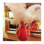 Nettenevime 3lü Set Deve Kuşu Tüyü Beyaz 40-45 CM Gerçek Tüy - 3