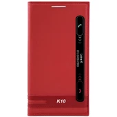 LG K10 Kılıf Pencereli Elite Kapaklı Kılıf - 3