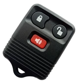 Ford Transit Tourneo Connect Uyumlu Sallama Kumanda Anahtar Kabı Oto Anahtarlık 3 Tuşlu Panik Buton - 1