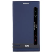 LG K10 Kılıf Pencereli Elite Kapaklı Kılıf - 4